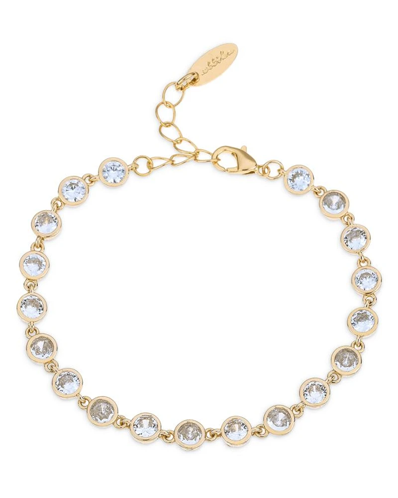 Everyday Cubic Zirconia Link Bracelet