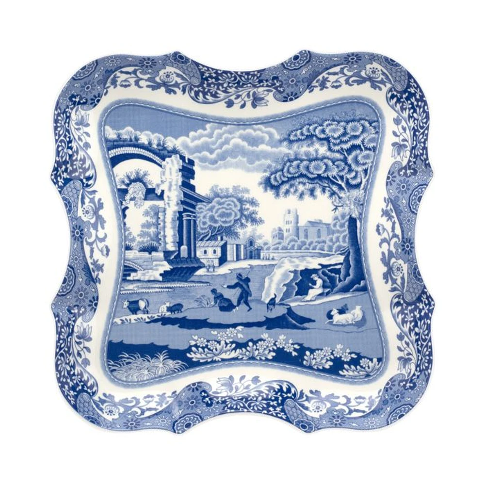 Blue Italian Devonia Tray