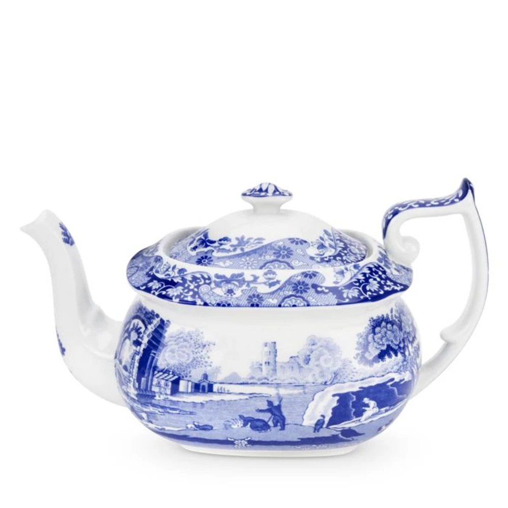Blue Italian Teapot
