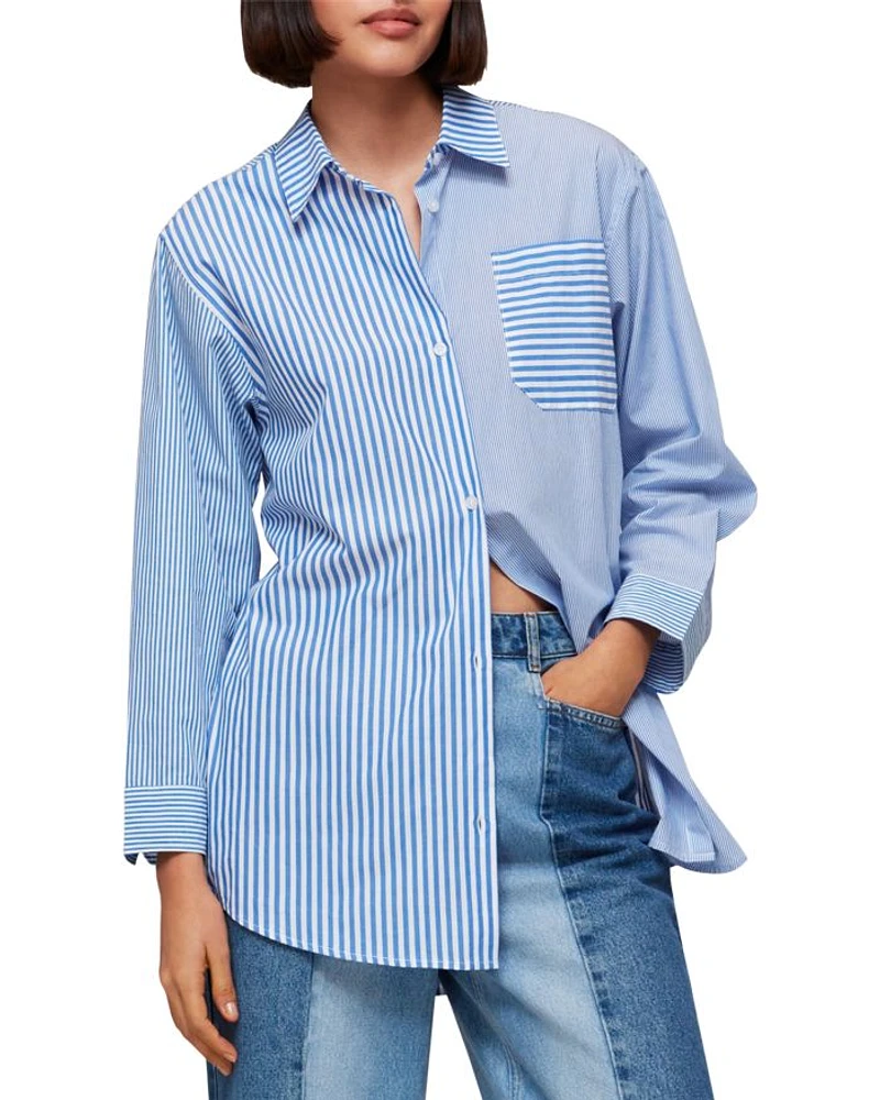 Millie Striped Oversized Shirt