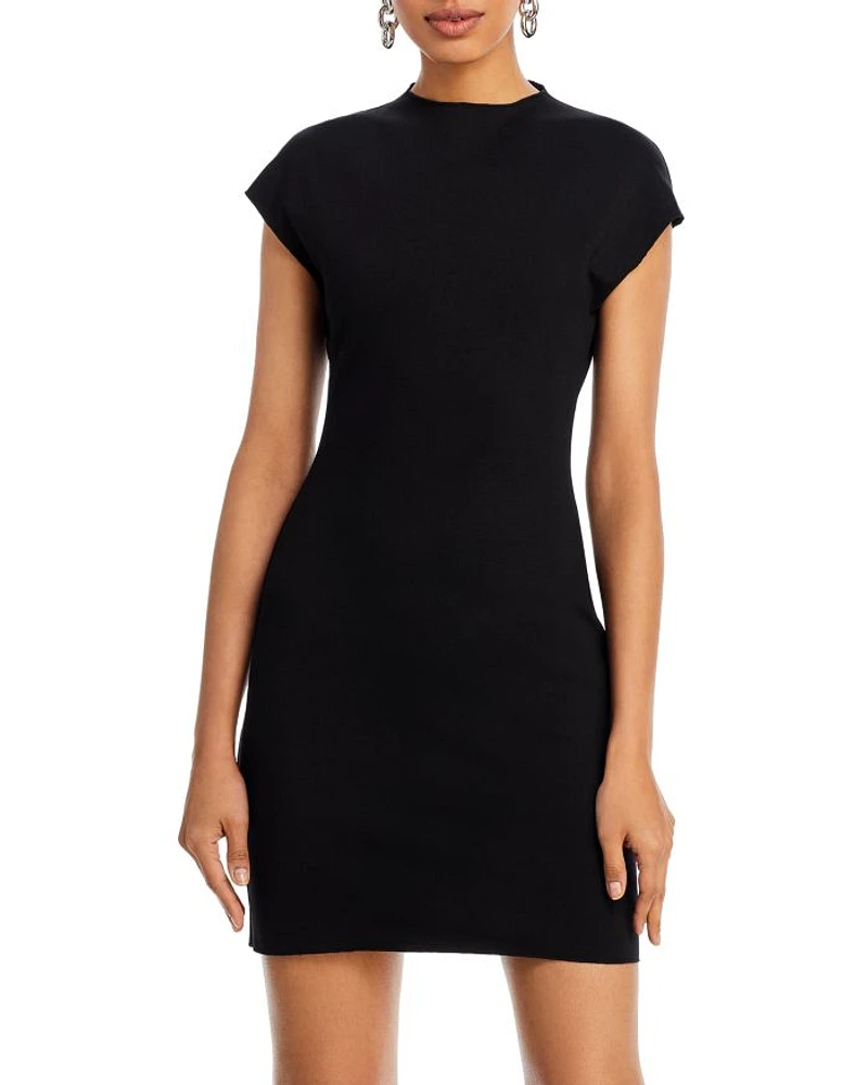 Ponte Knit Sheath Mini Dress - Exclusive