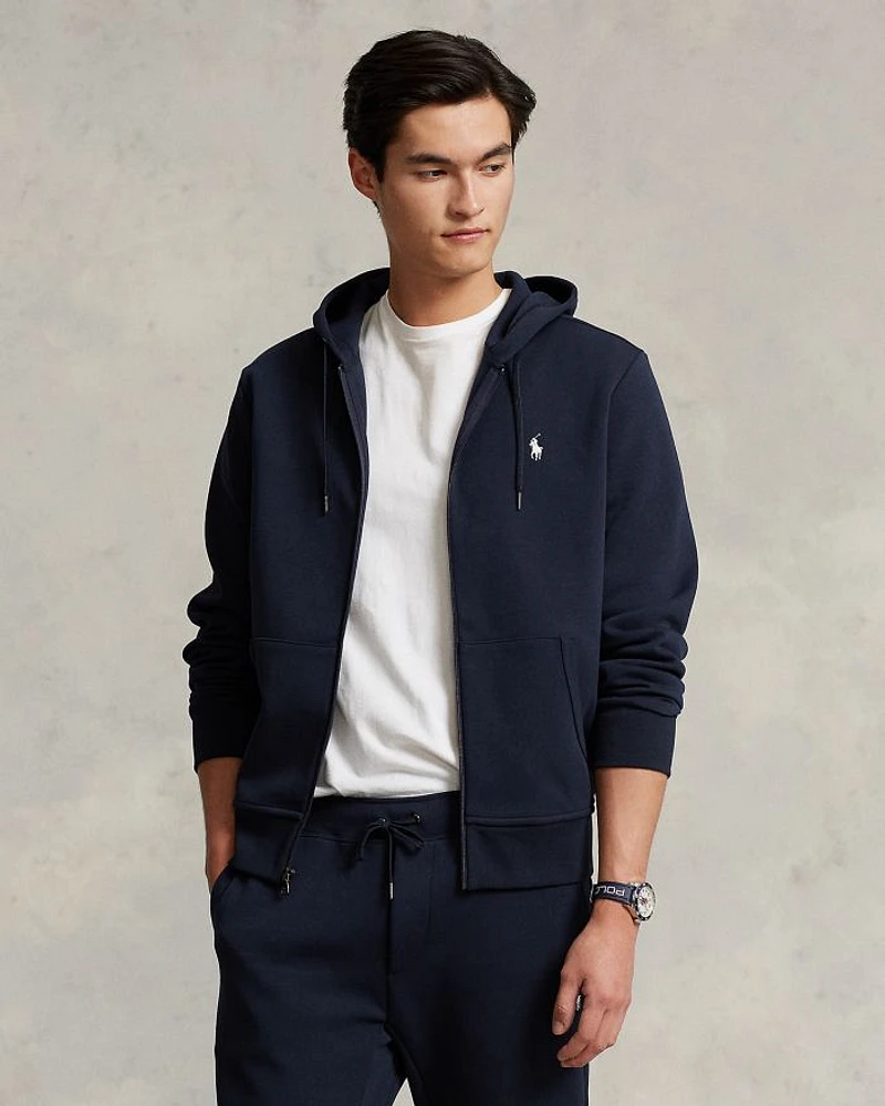 Double Knit Full Zip Hoodie