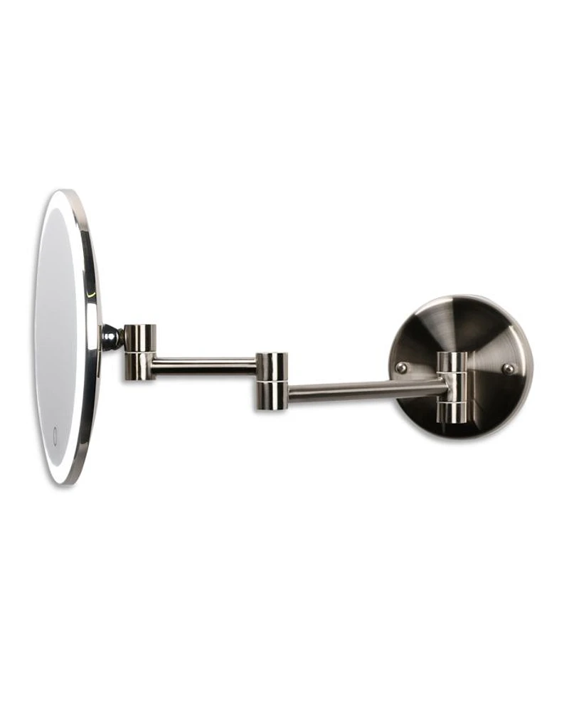 Magnified Rechargeable Wall Mirror