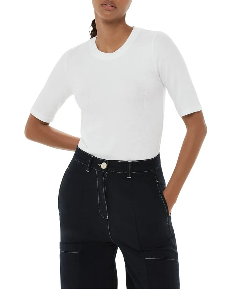 Essential Ribbed Tee