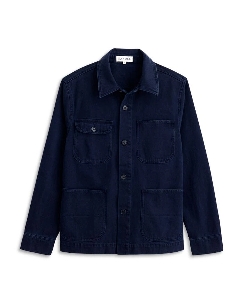 Garment Dyed Denim Work Jacket