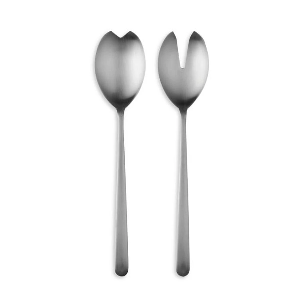 Linea Ice 2 Piece Salad Server Set