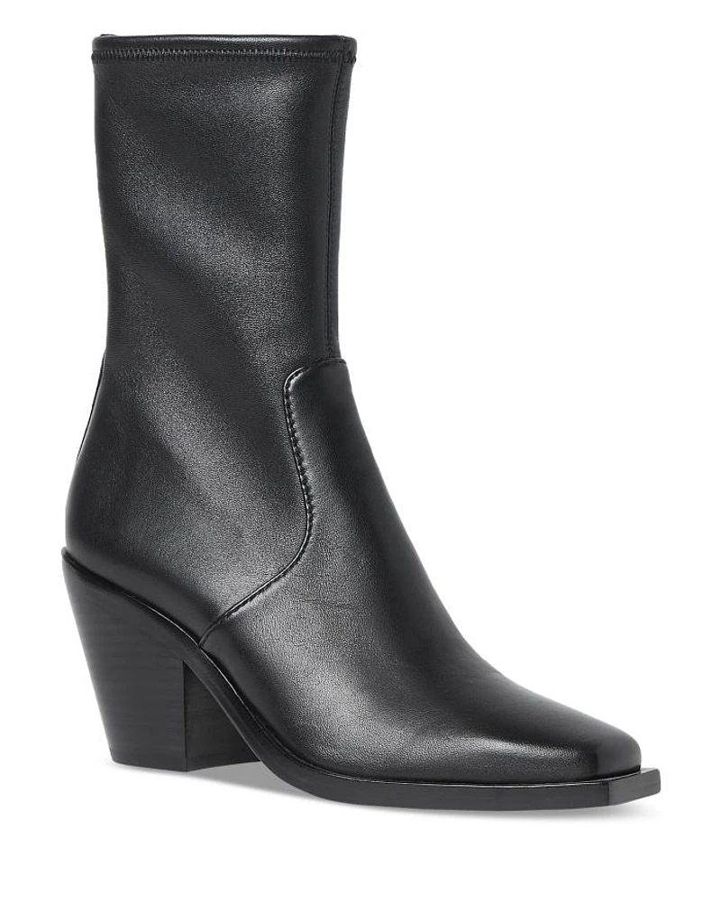 Women's Reese Square Toe High Heel Booties