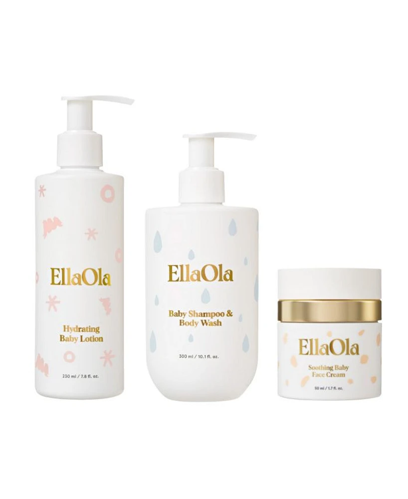 Unisex The Basics Skincare Bundle (3 Pieces) - Baby