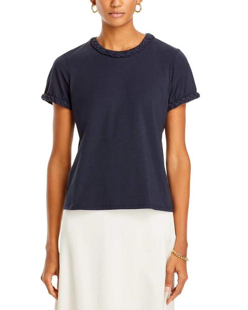 Braided Cotton Tee