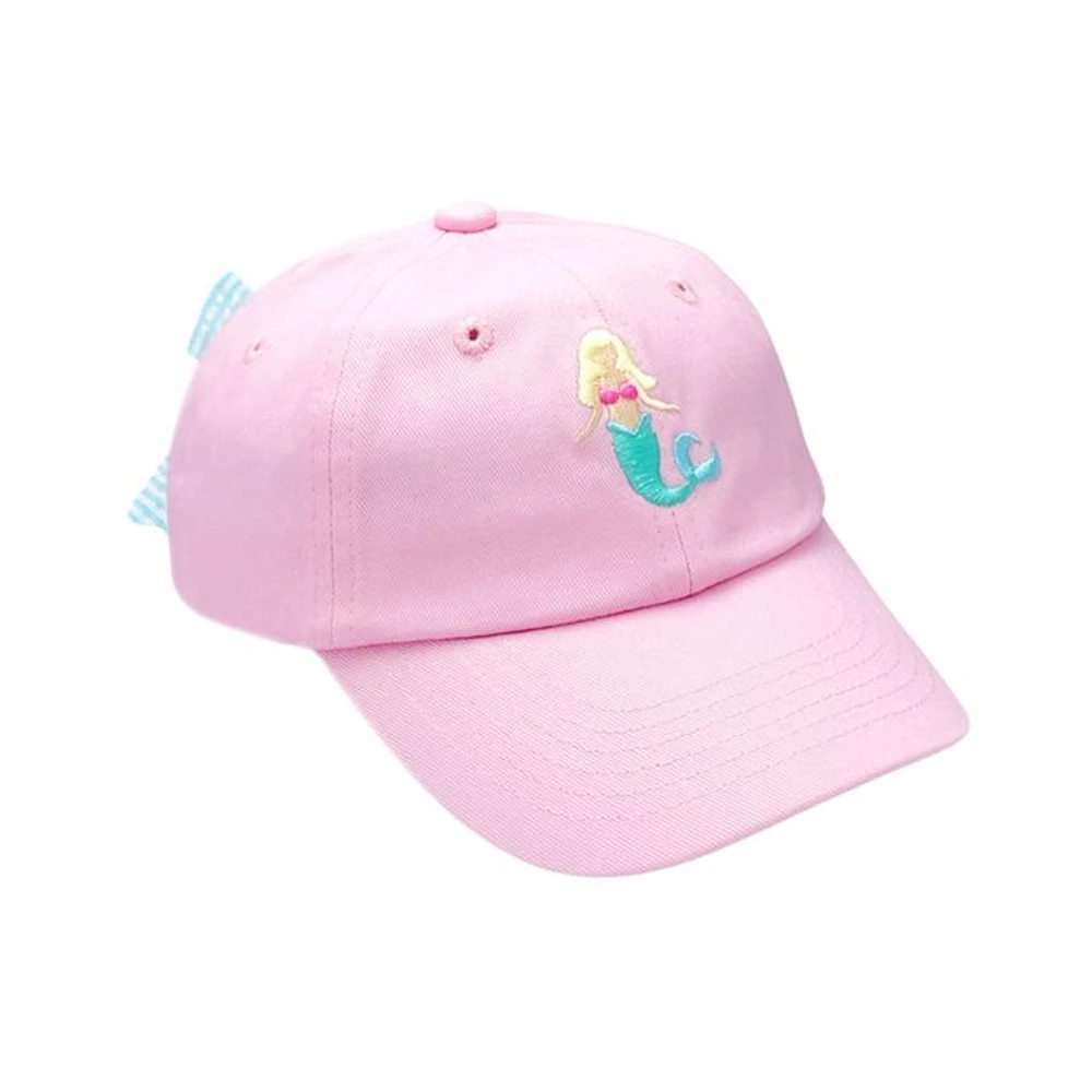 Girls' Mermaid Bow Baseball Hat - Little Kid