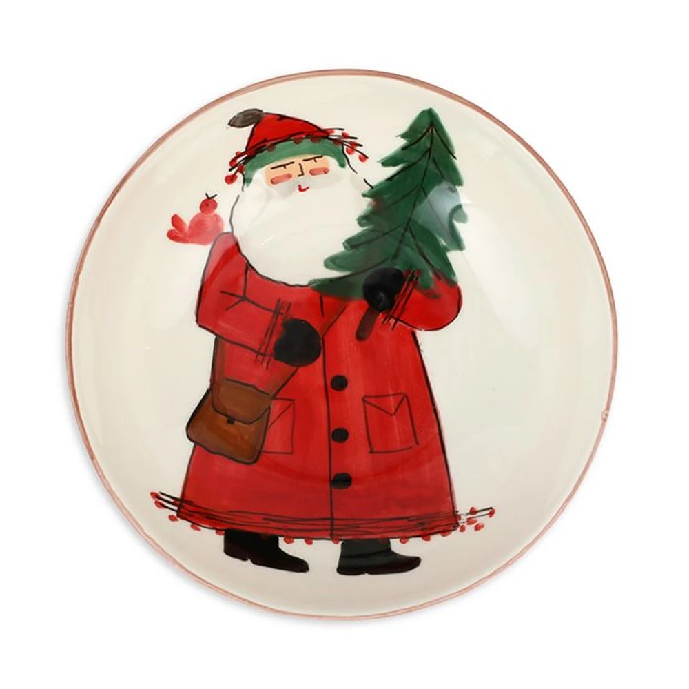 Old St. Nick Medium Serving Bowl