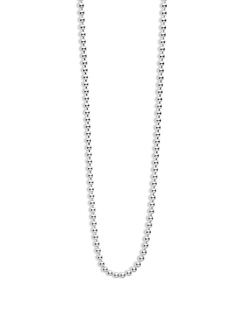 Men's Sterling Silver Anthem Ball Chain Pendant Necklace Collection - Exclusive