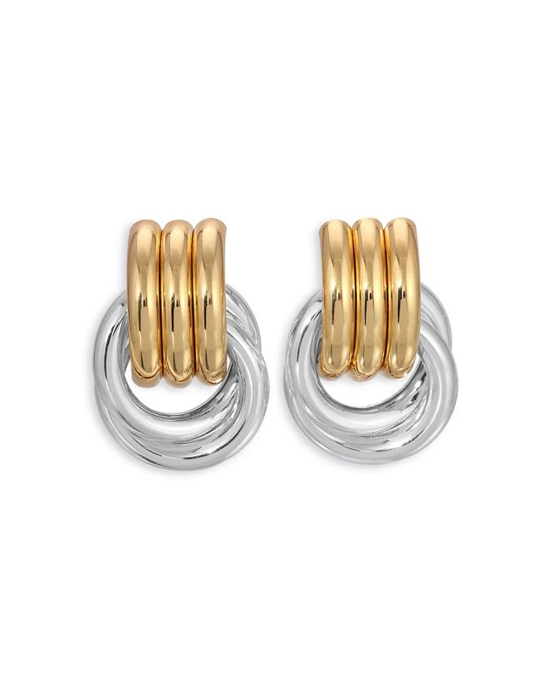 Double Knot Mixed Earrings