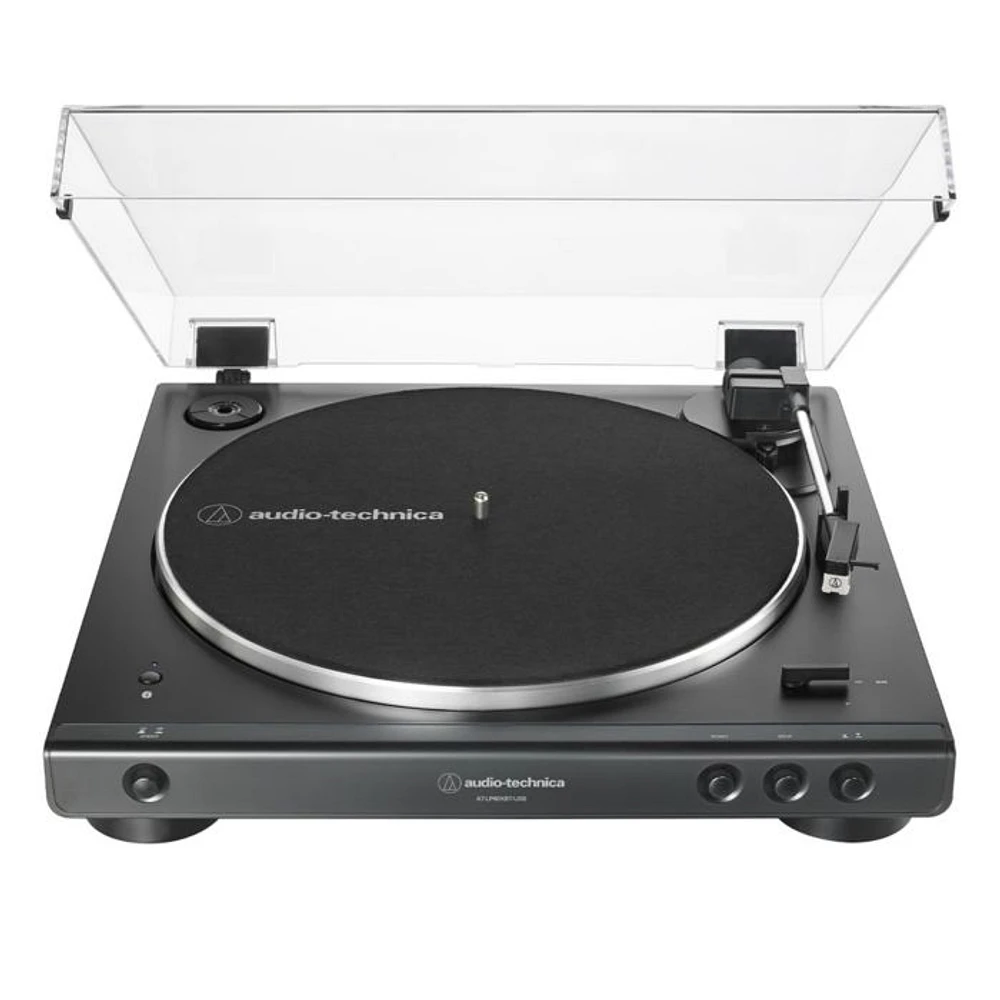 AT-LP60XBT-USB Fully Automatic Belt-Drive Turntable with Bluetooth (Wireless, USB & Analog)