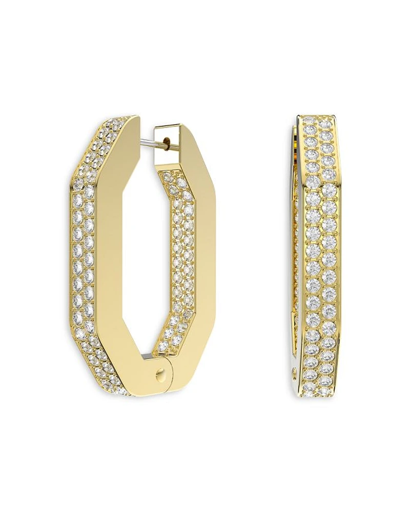Dextera Crystal Pavé Geometric Earrings
