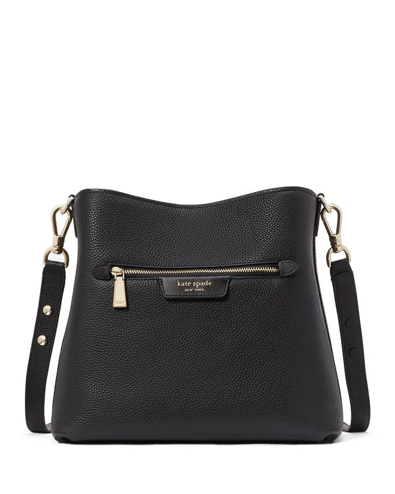 Hudson Pebbled Leather Shoulder Bag