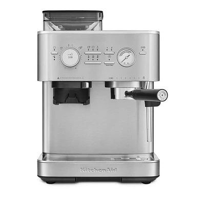 Semi Automatic Espresso Machine with Grinder