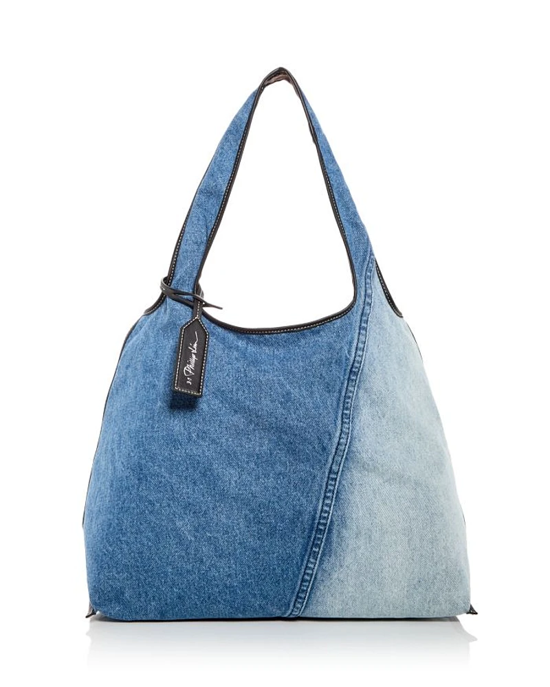 Women's Denim Market Tote