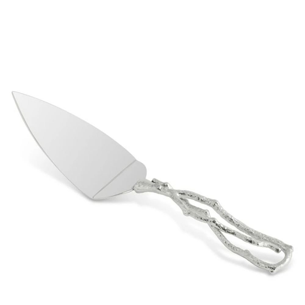 Pomegranate Silver Cake Knife