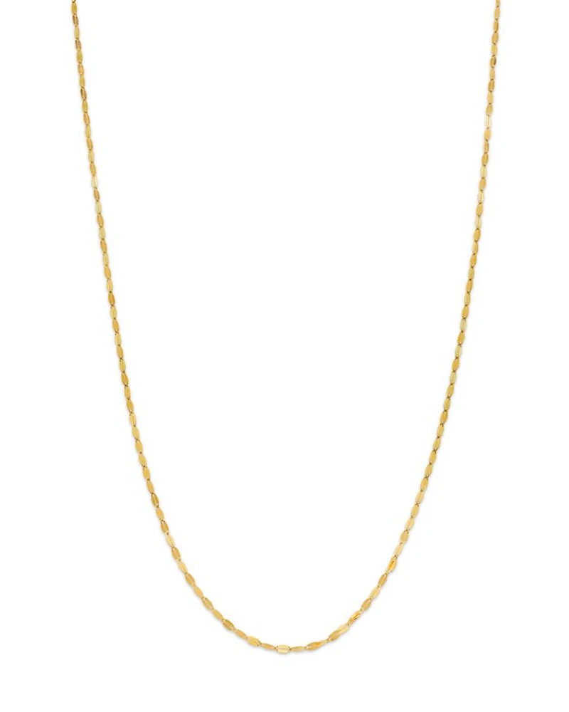Moon & Meadow 14K Yellow Gold Shimmer Link Necklace