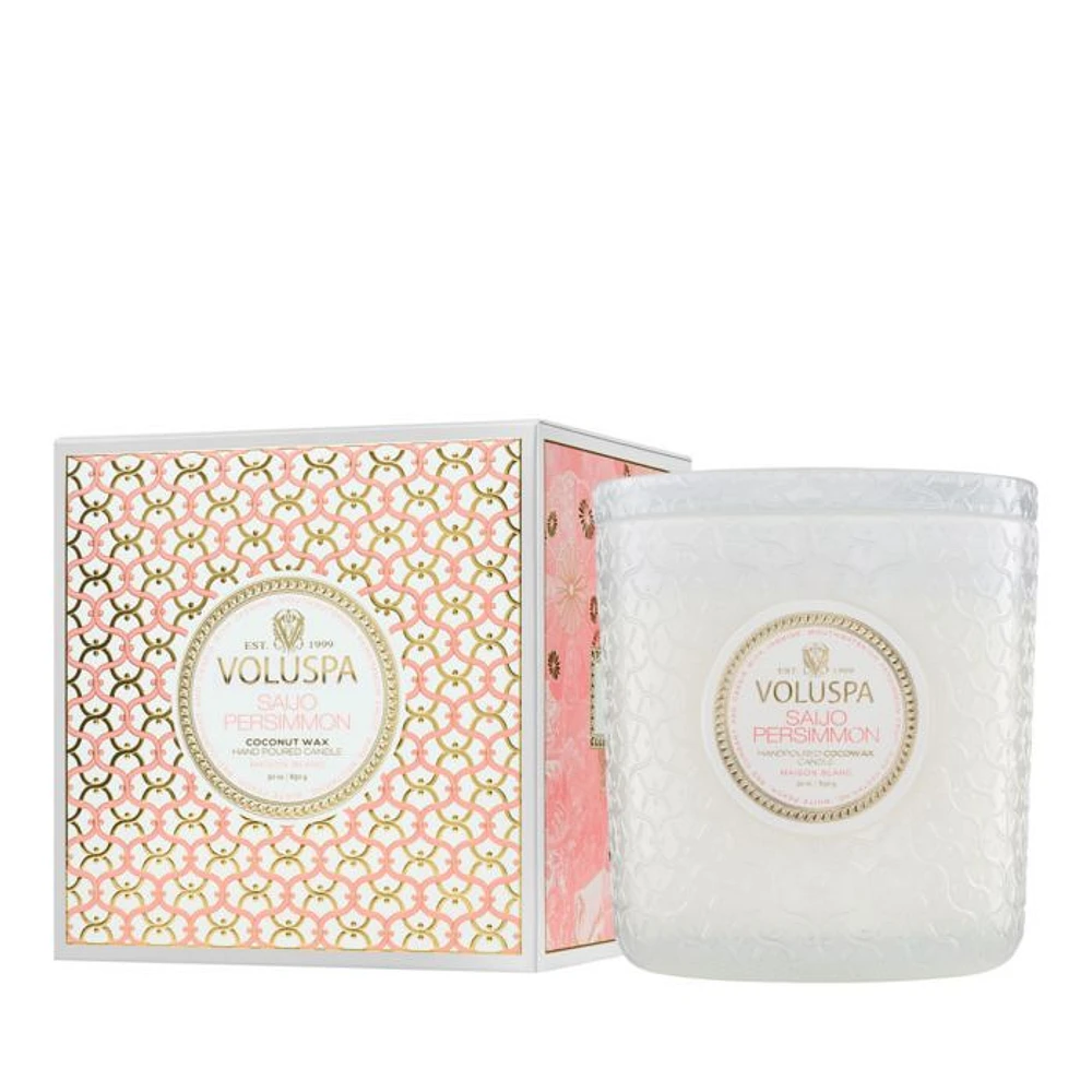 Saijo Persimmon Boxed Luxe Candle 30 oz.