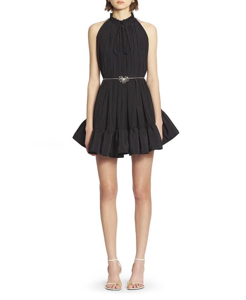 Short Dress With Ruffles