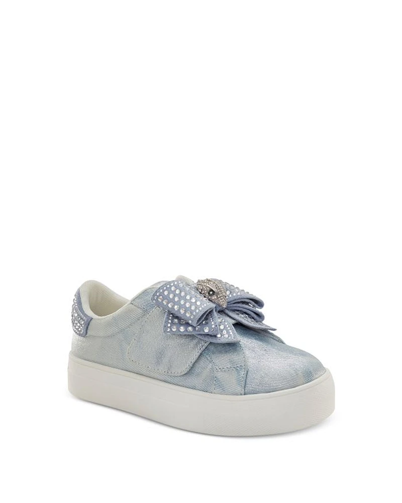 Girls' Mini Laney Bow Embellished Sneakers - Toddler, Little Kid, Big Kid