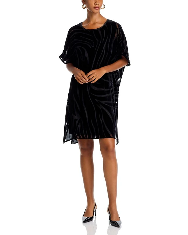 Velvet Burnout Caftan Dress
