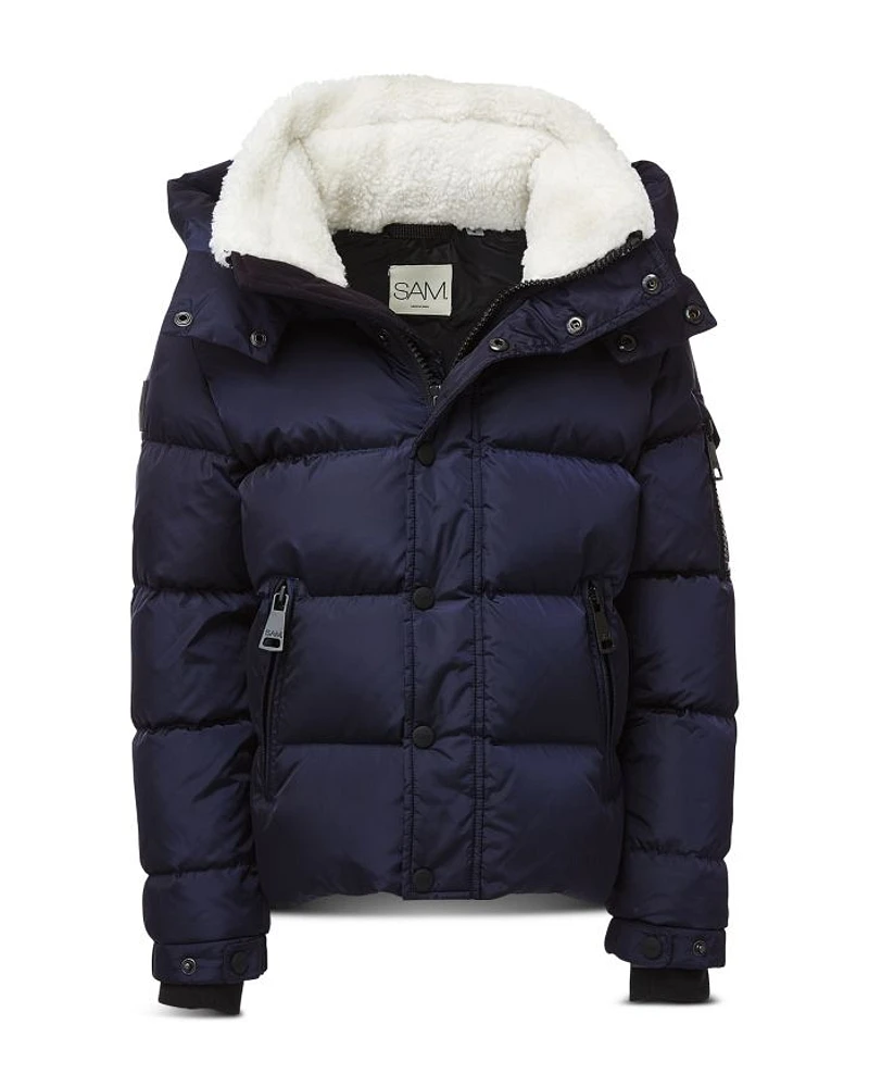 Boys' Frontier Hooded Down Jacket - Big Kid
