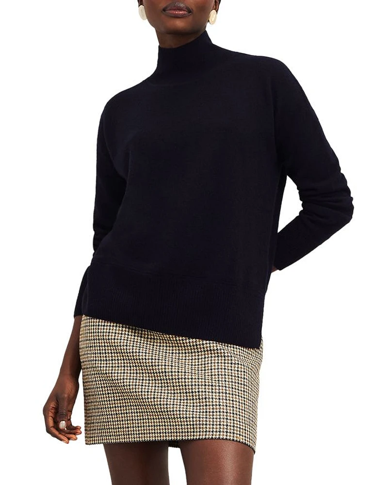 Marlena Cashmere Turtleneck Sweater