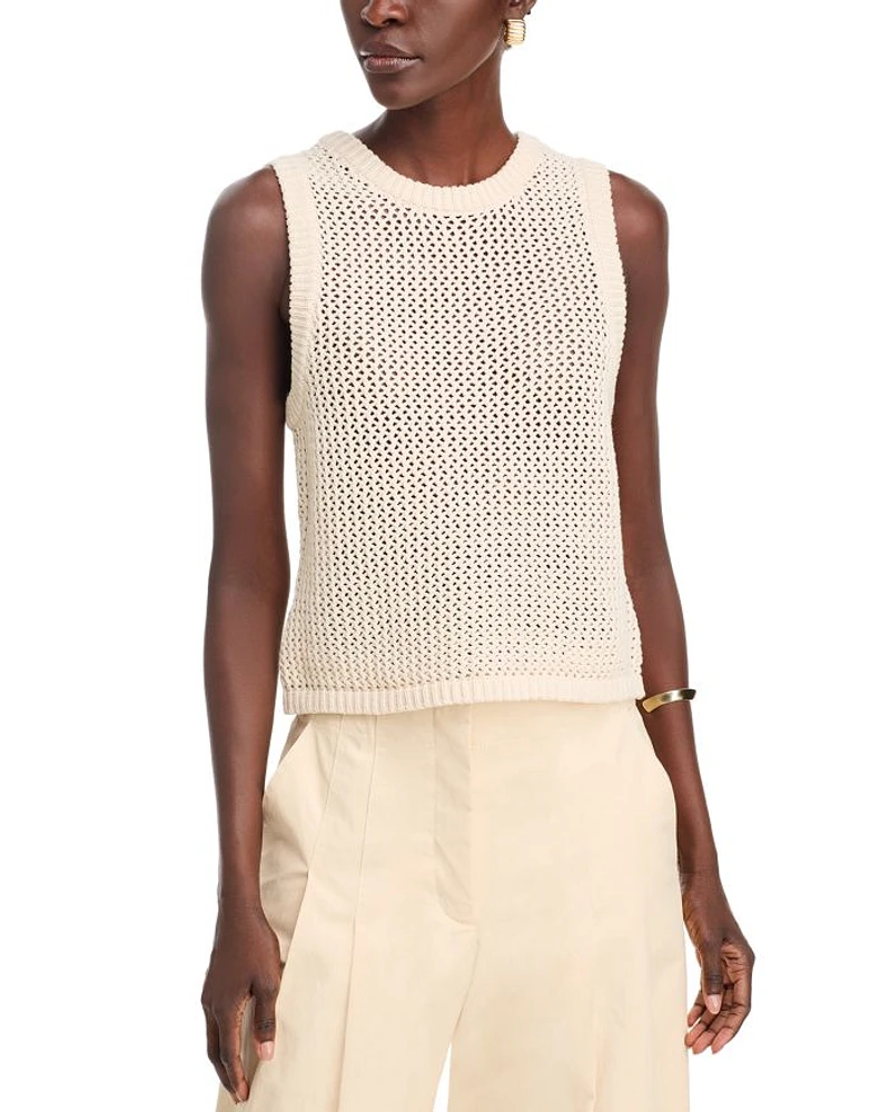 Estelle Crochet Racer Tank