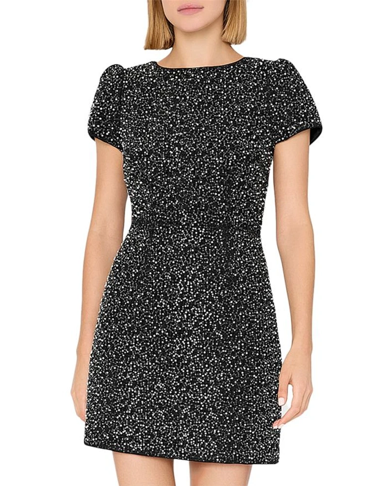 Rowen Beaded Mini Dress