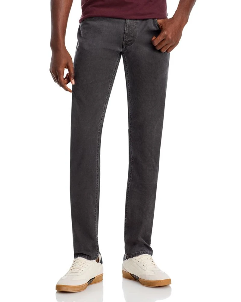 Cotton Stretch Twill Slim Fit 5 Pocket Pants
