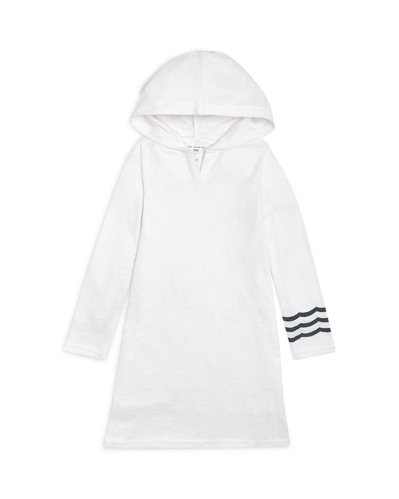 Girls' Terry Cotton Waves Poncho Dress - Little Kid, Big Kid