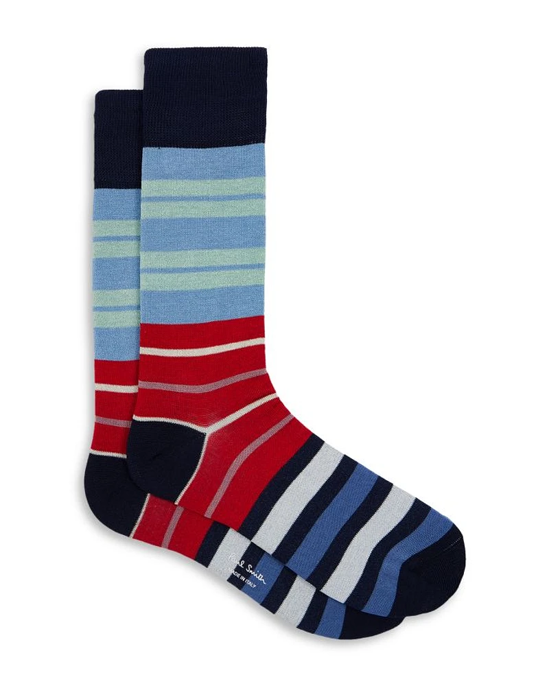 Iacopo Striped Dress Socks
