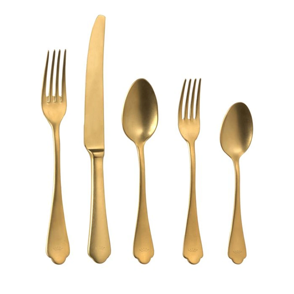 Posate Gold 5-Piece Place Setting
