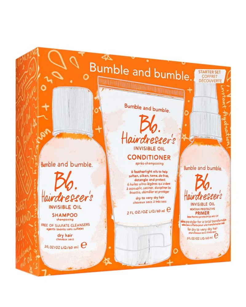 Travel Size Hydrating + Frizz Reducing Hair Set ($48 value)