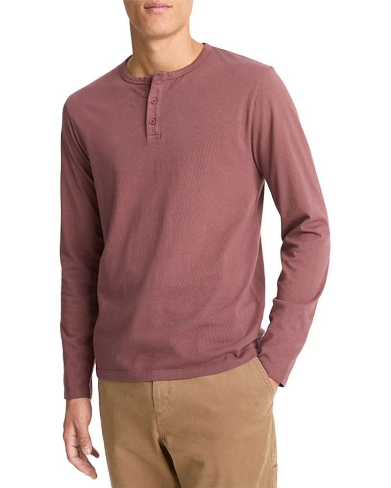 Garment Dyed Henley
