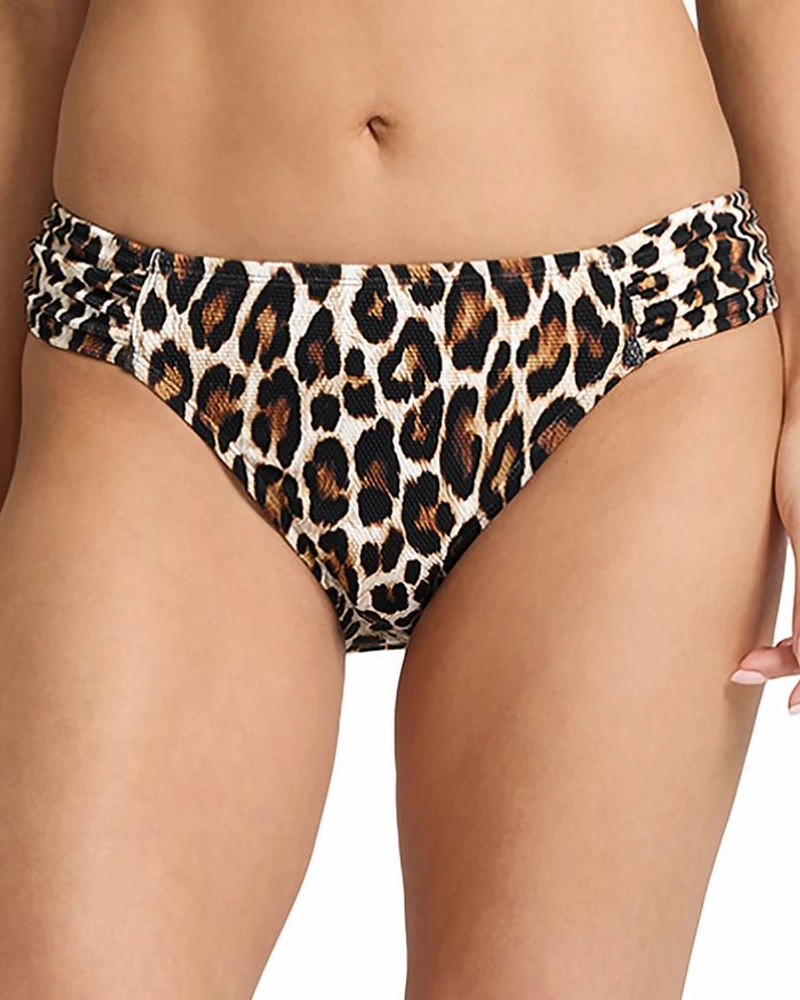 Island Cays Leopard Hipster Bikini Bottom