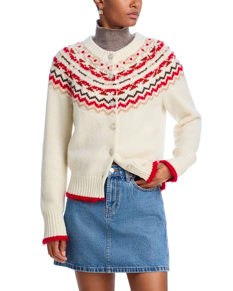 Chalet Frayed Edge Cardigan