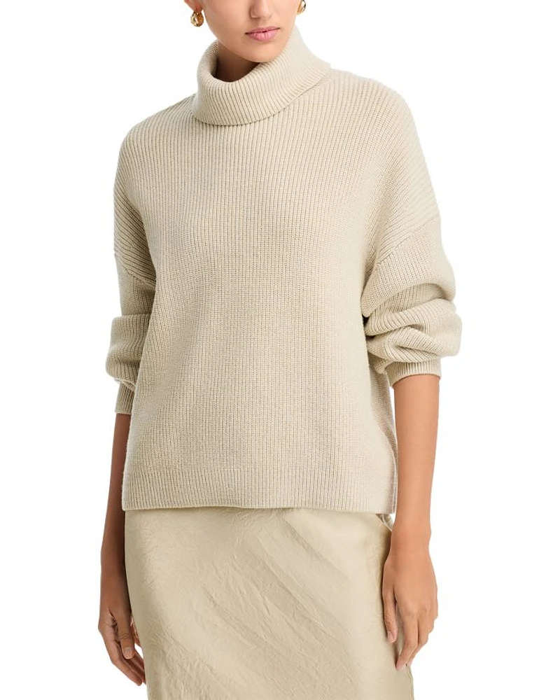 Fernadina Wool Turtleneck Sweater
