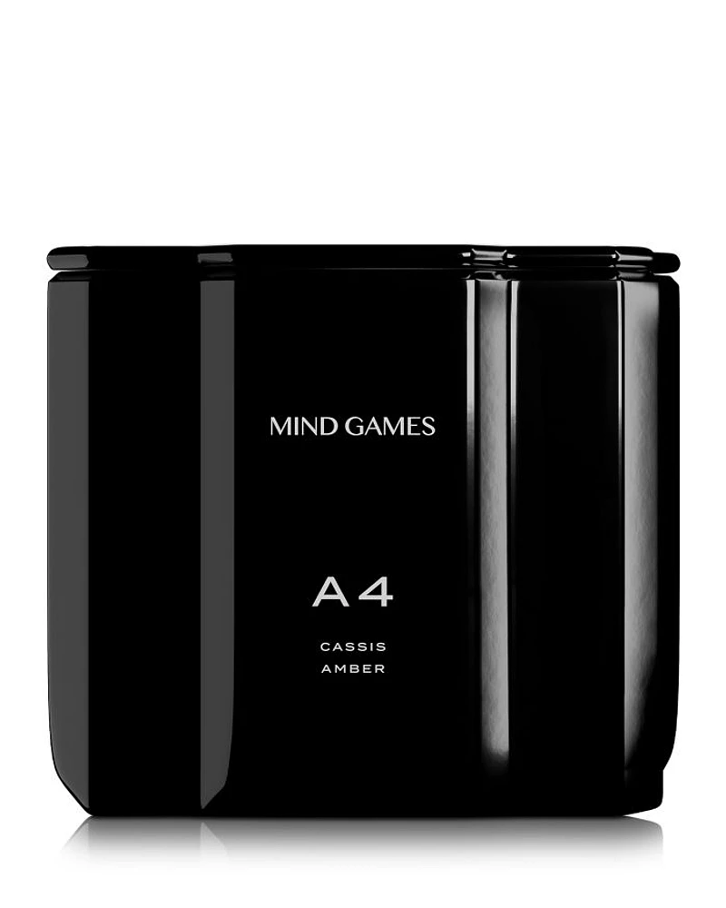 A4 Cassis Amber Luxury Candle 10 oz.