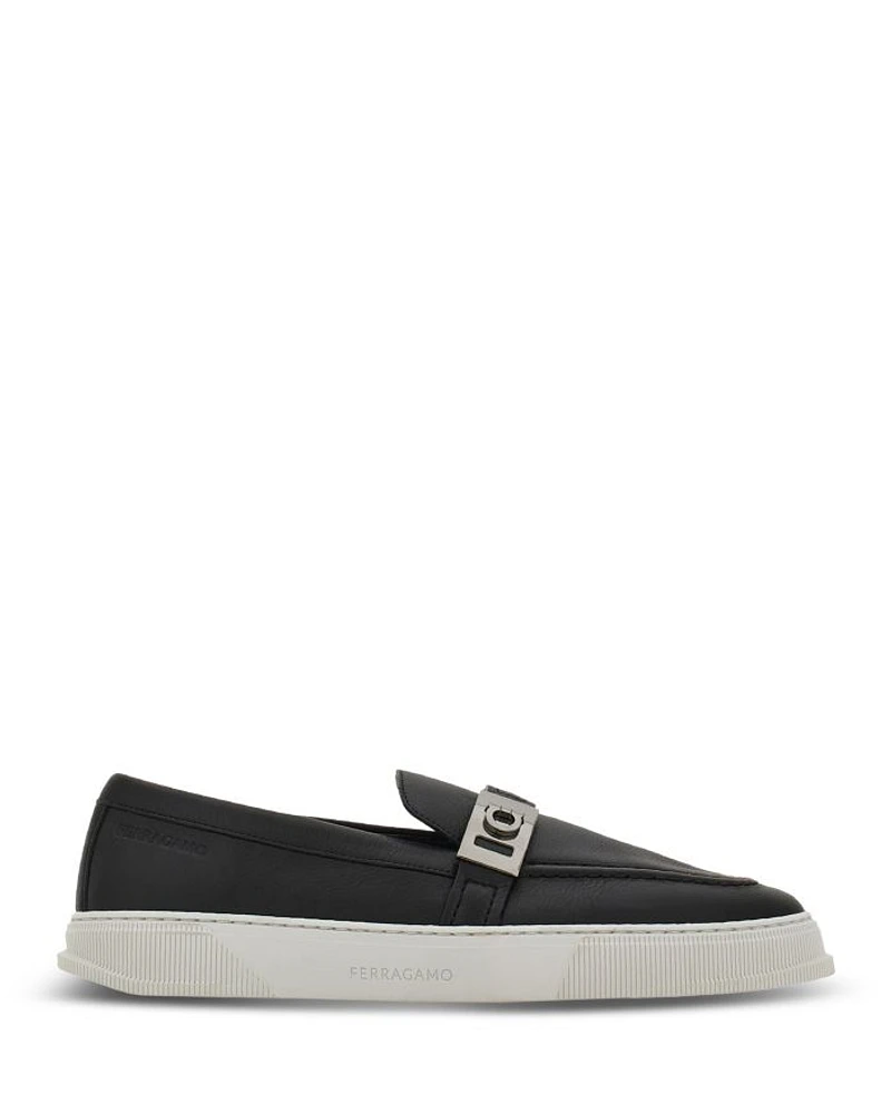 Men's Brad Hybrid Leather Sneaker with Hug Buckle
