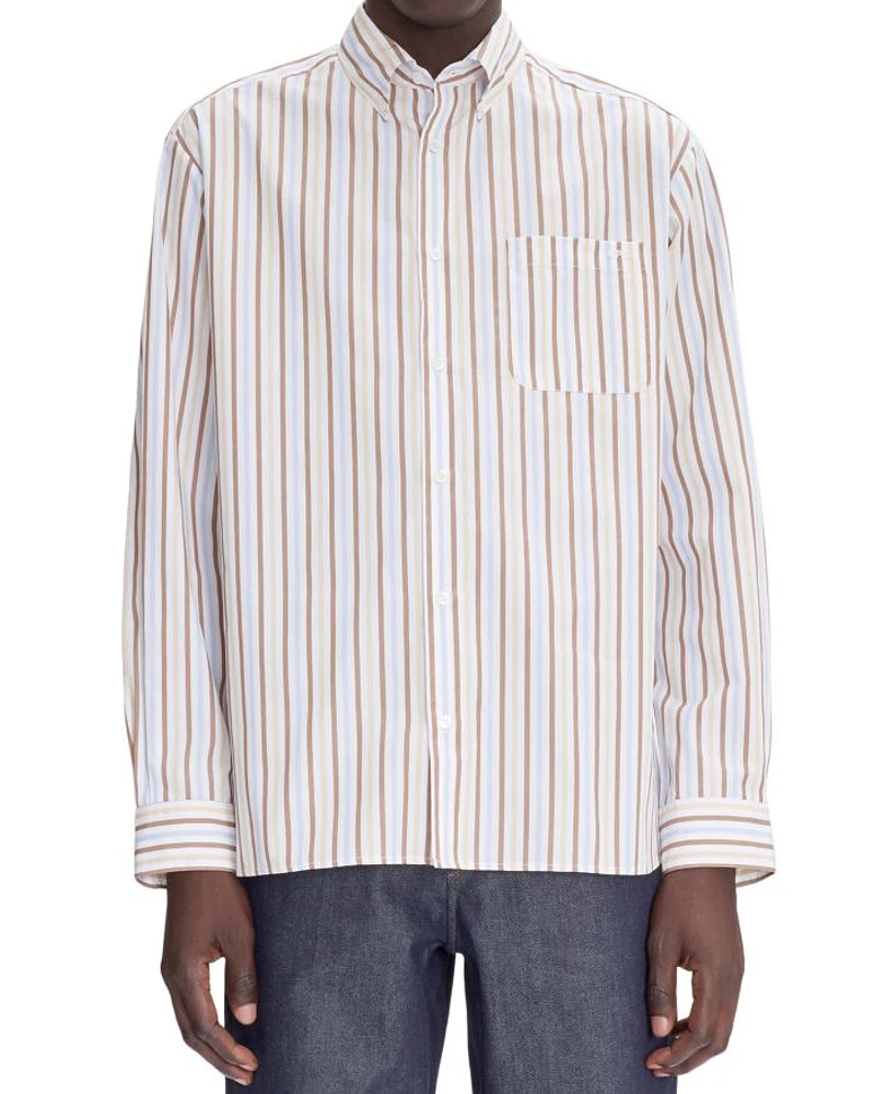 Mateo Printed Button Down Shirt