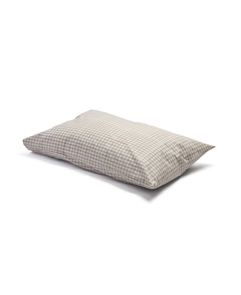 Small Gingham Check Pillowcase Pair