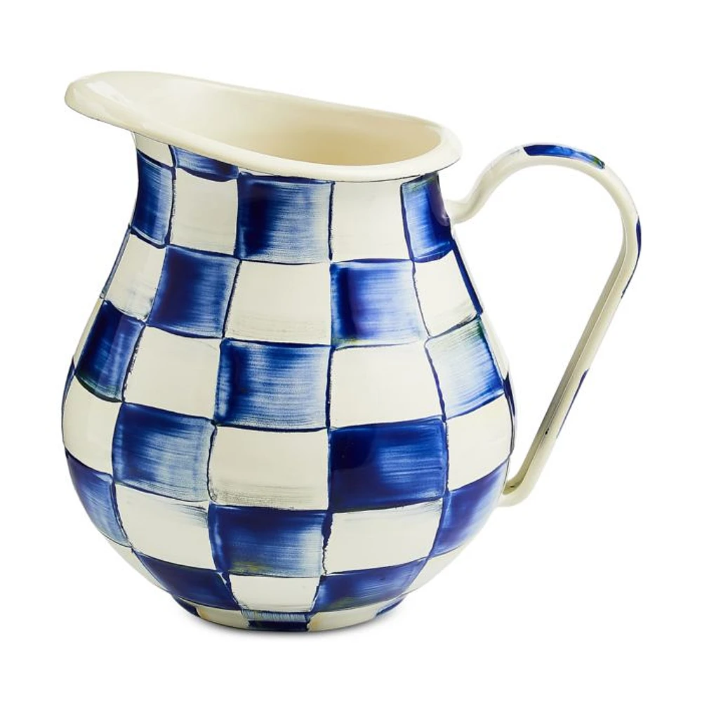 Royal Check Pitcher