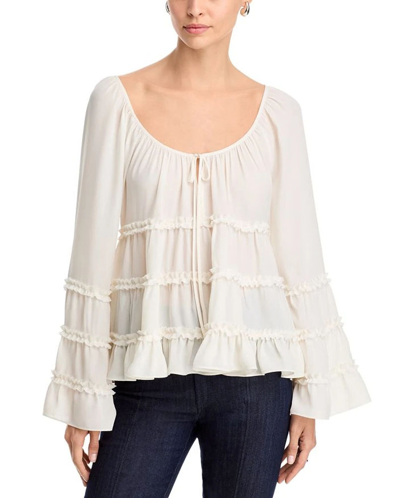 Sunnina Ruffled Top