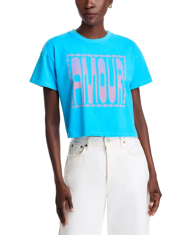 The Grab Back Crop Graphic Tee