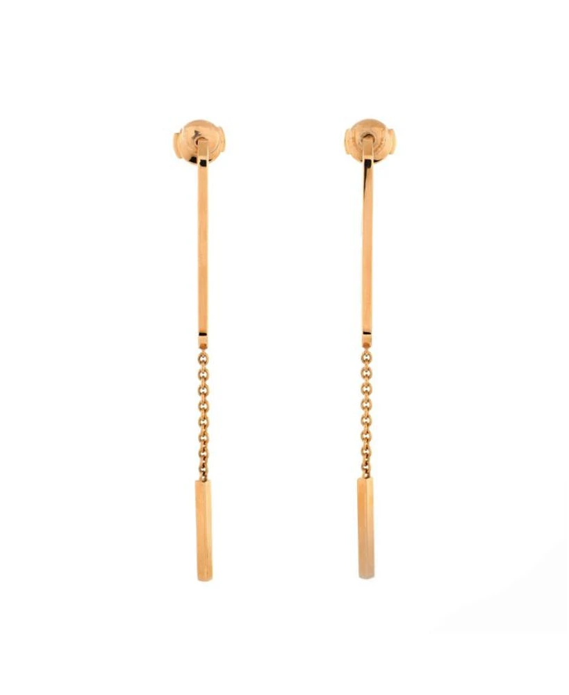 Ever Chaine d'Ancre Dangling Earrings 18K Rose Gold