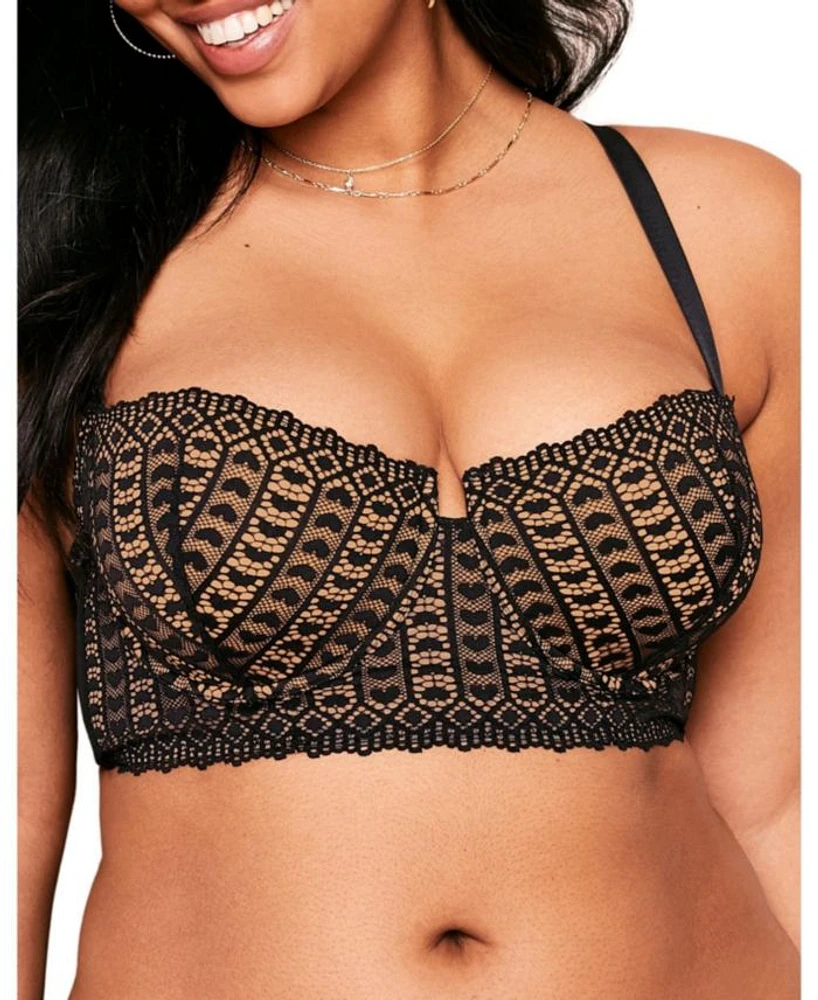 Nymphadora Women's Plus-Size Contour Balconette Bra
